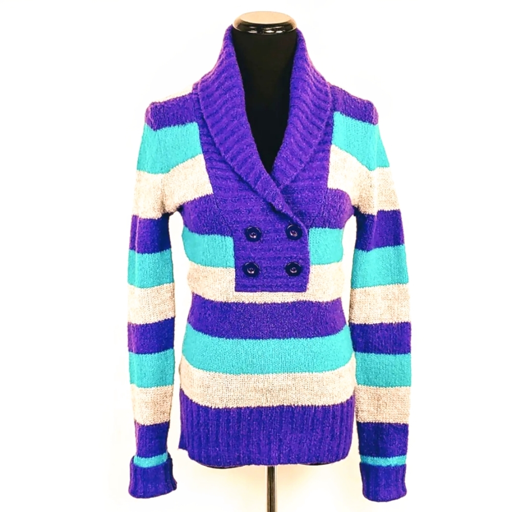 🆕 Arizona Jean Company Double Breasted Sweater